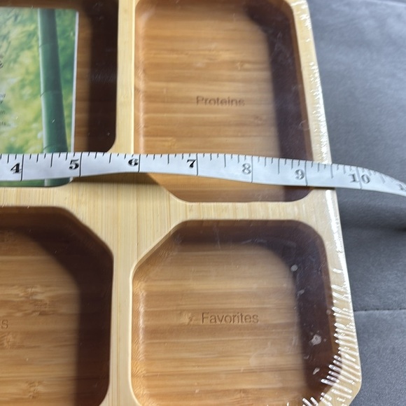 La-Boos Bamboo Organizer Tray for kids NWOT - Picture 3 of 8